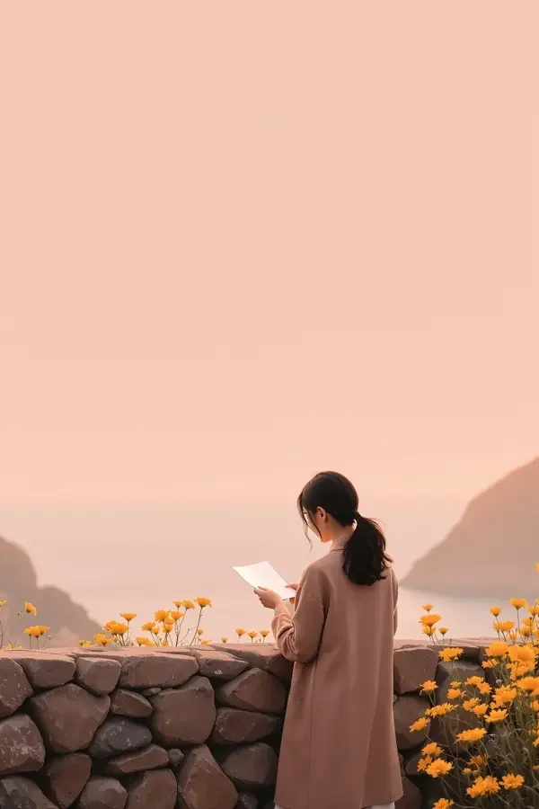 济州岛的来信 - 韩国电影 济州岛的来信 海报